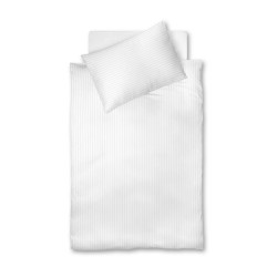 XXXL POVLEČENÍ, damašek, bílá, 200/200 cm