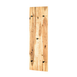 XXXL ŠATNÍ PANEL, černá, barvy dubu, dub, 30/100/6 cm