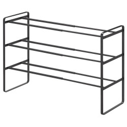 Yamazaki 3PATROVÝ výsuvný botník - Š41-70 cm