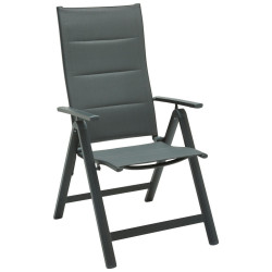 ZAHRADNÍ KŘESLO, kov, textil