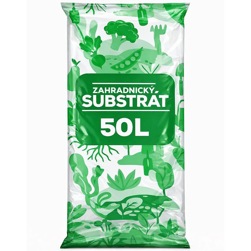 Zahradnický substrát 50 L s dřevním vláknem