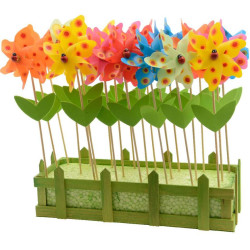 Zápich větrník mix