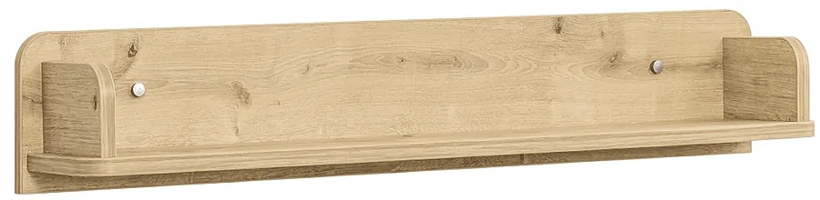 Závěsná police cody - dub světlý