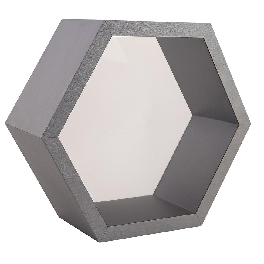 Závěsná police FHS 300 šedá 67702 300x260x115x18