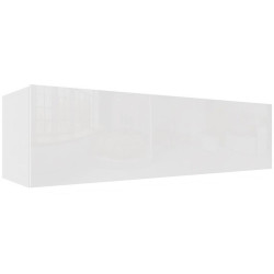 Závěsná skříňka Izumi-43-WH bílá mat/lesk