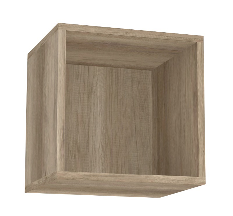 Závěsná skříňka rea rebecca 6 s dvířky/bez dvířek - dub canyon