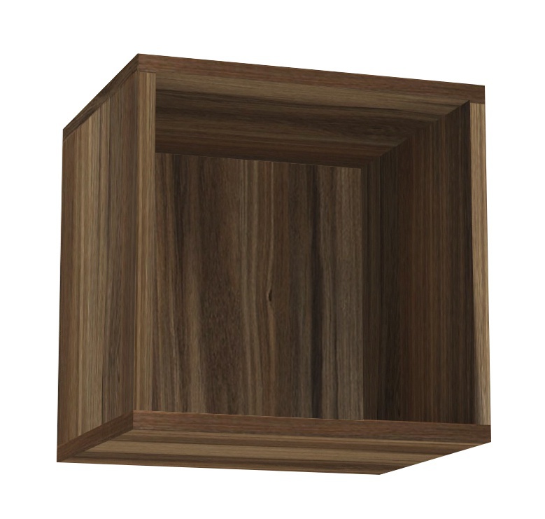 Závěsná skříňka rea rebecca 6 s dvířky/bez dvířek - ořech rockpile