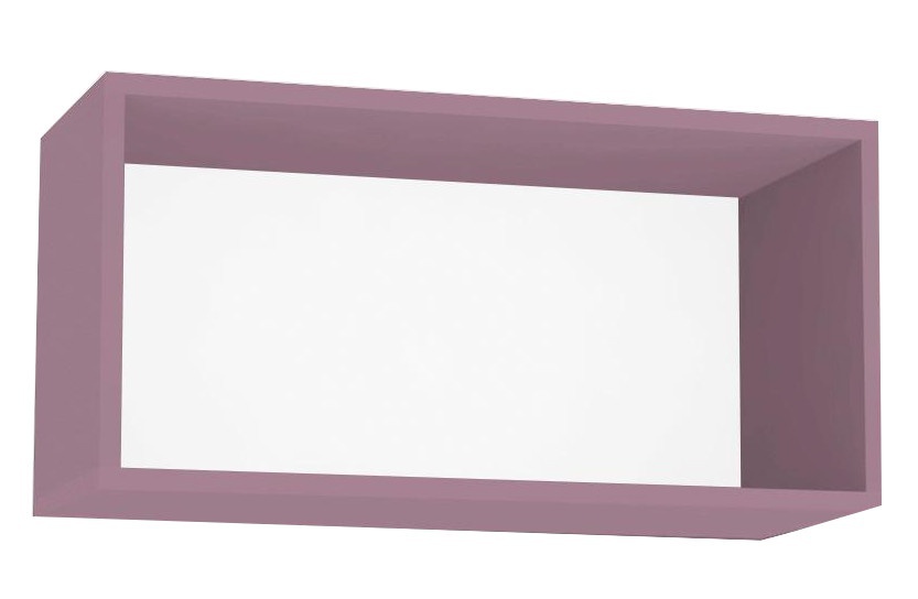 Závěsná skříňka rea rebecca 7 s dvířky/bez dvířek - plum