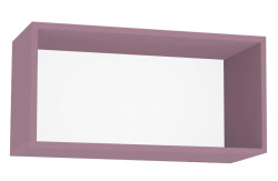 Závěsná skříňka rea rebecca 7 s dvířky/bez dvířek - plum