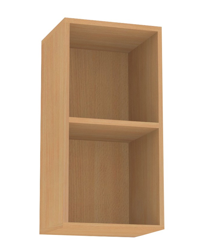 Závěsná skříňka rea rebecca 9 s dvířky/bez dvířek - buk