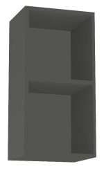 Závěsná skříňka rea rebecca 9 s dvířky/bez dvířek - graphite