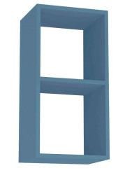 Závěsná skříňka rea rebecca 9 s dvířky/bez dvířek - pow blue