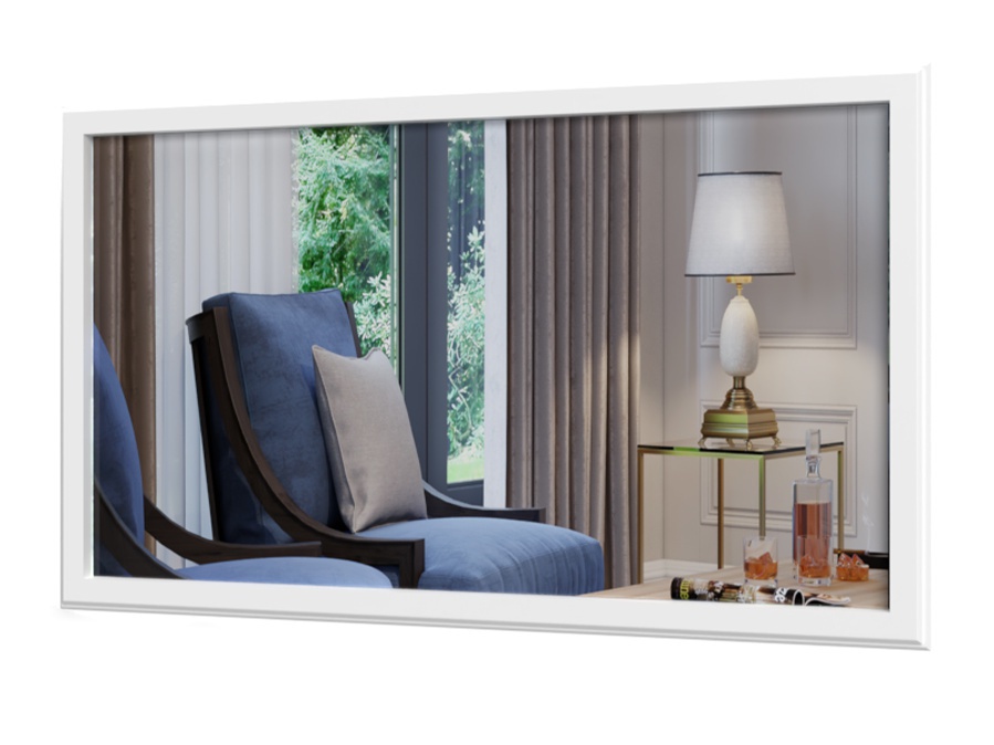 Závěsné zrcadlo artis - bílá/ořech pacific