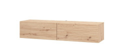 Závěsný tv stolek 154 cm raffe - dub artisan