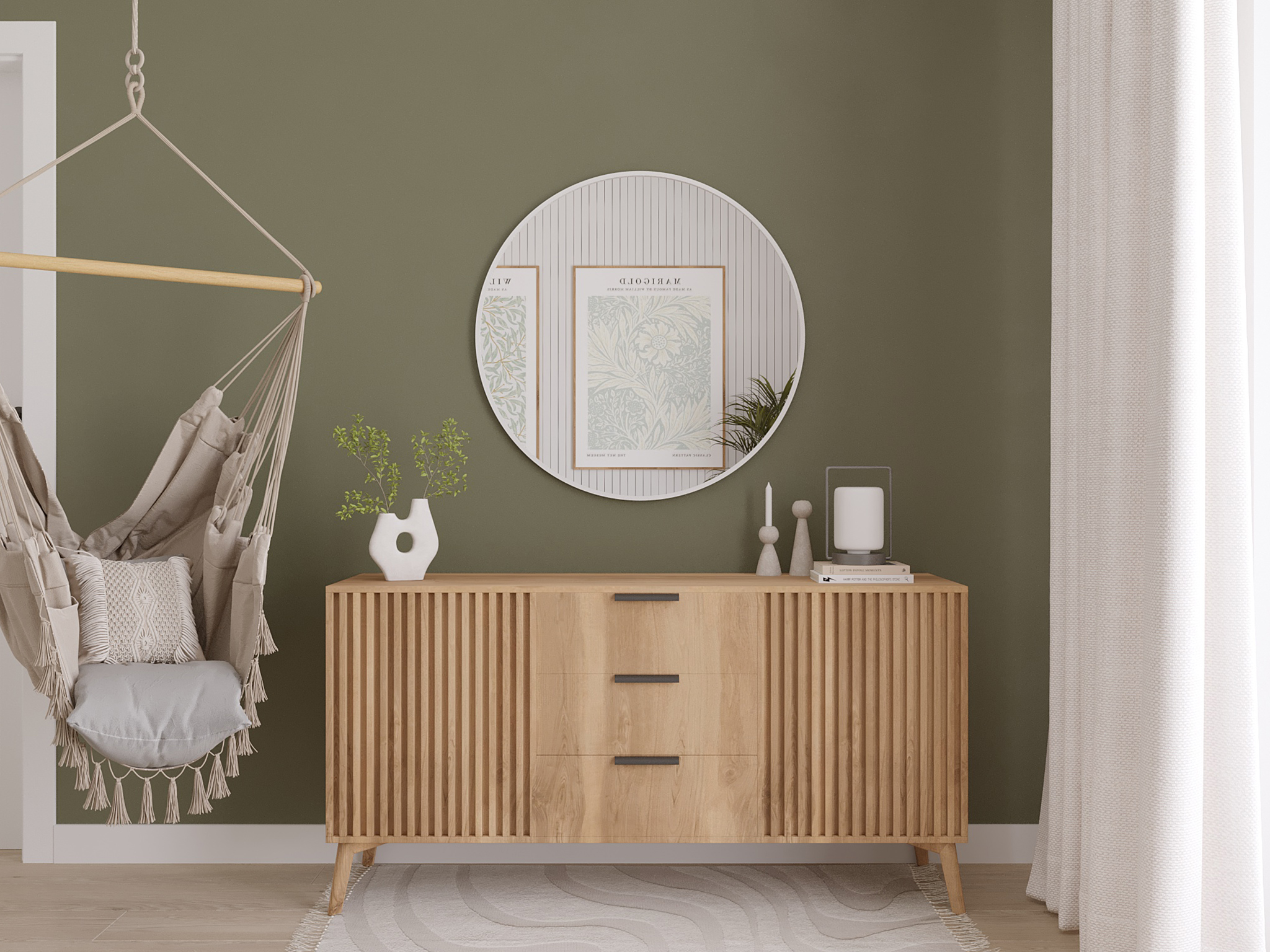 Zrcadlo Elistul Rozměry: 60 cm, Varianta: Bez osvětlení