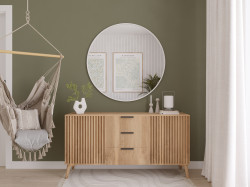 Zrcadlo Elistul Rozměry: 80 cm, Varianta: Bez osvětlení