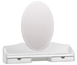 Zrcadlo ke komodě ballerina - bílá