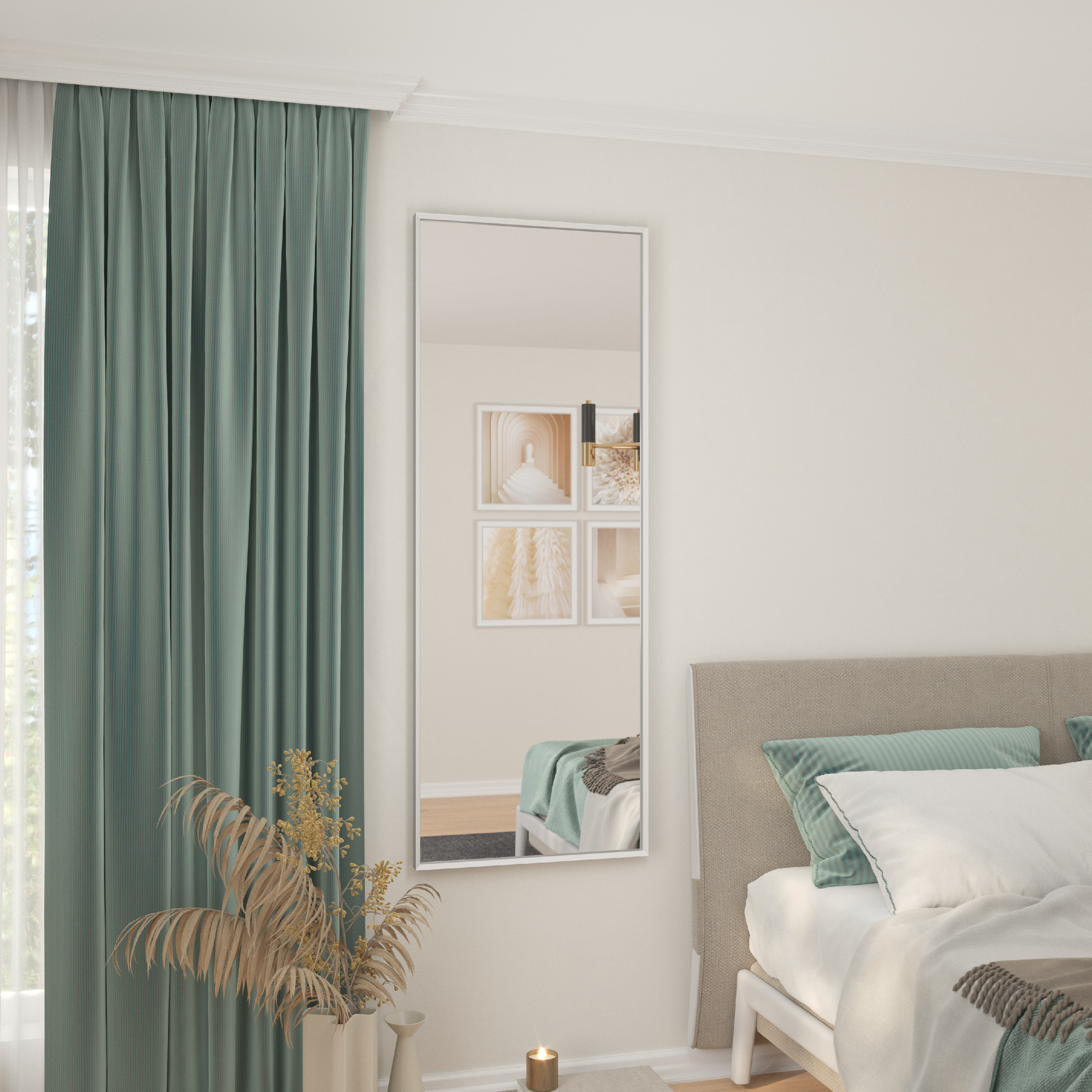 Zrcadlo Medina Barva korpusu: Bílá