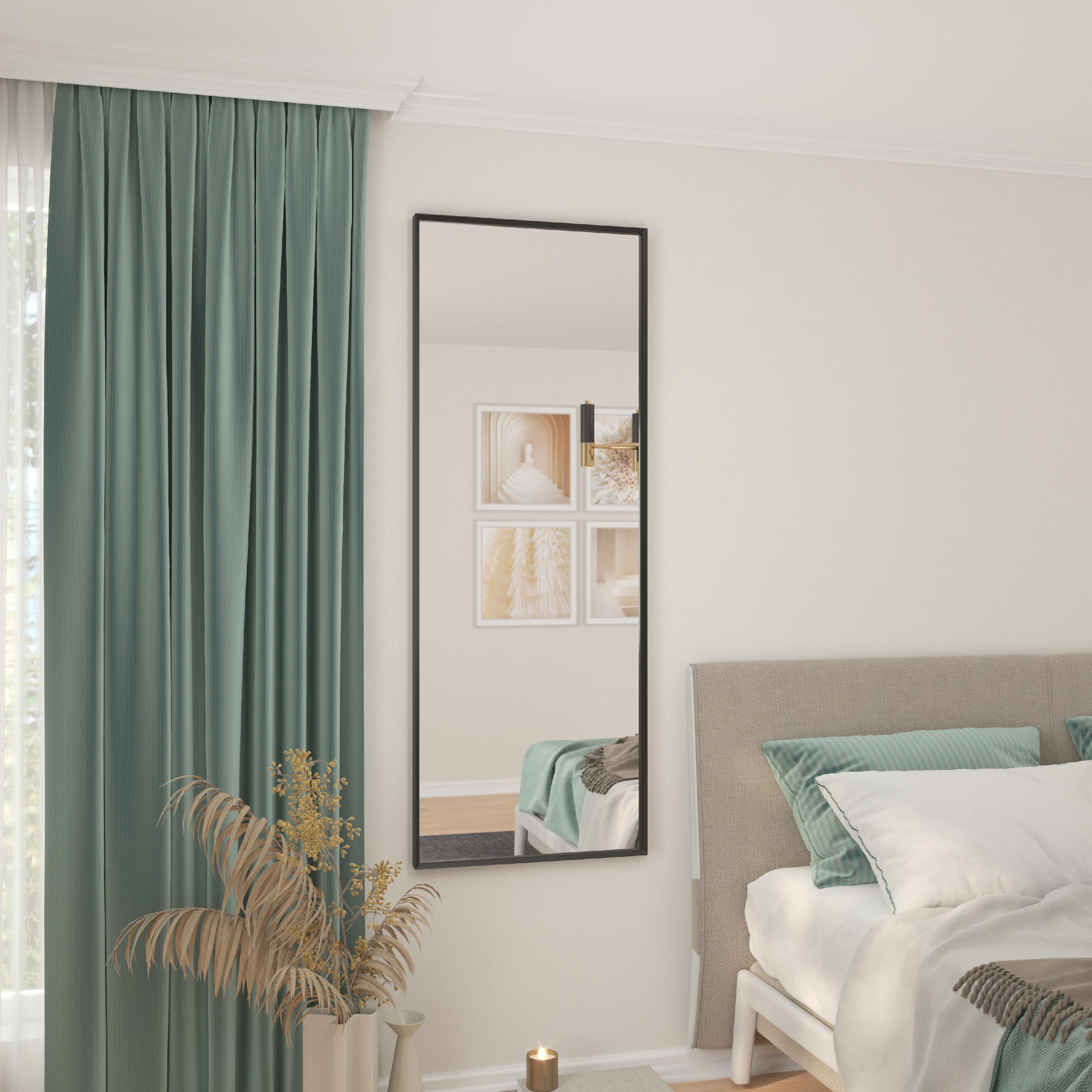 Zrcadlo Medina Barva korpusu: Černá