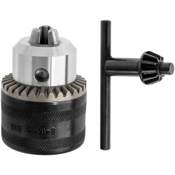 Zubové sklíčidlo s klíčkem, připevnění závit 1/2" 20 UN