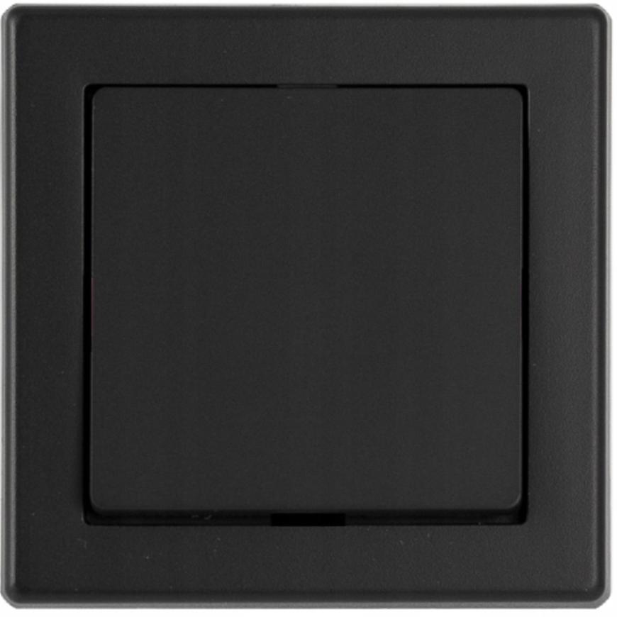 Zvonkový vypínač černý Imperia